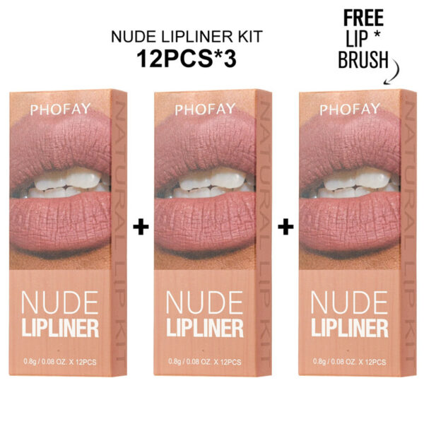 PHOFAY Nude Lipliner Kit - Image 5